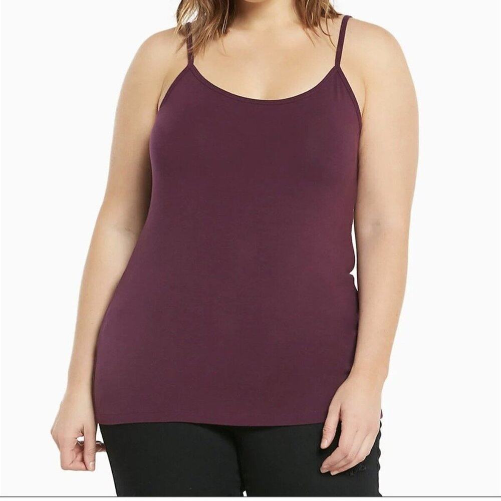 Torrid Medium Purple Foxy Cami Tank Top Size 00/10